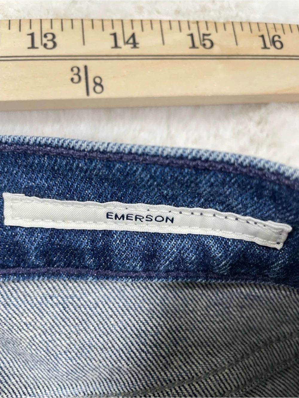Citizens Of Humanity Slim Straight Jeans in Dark Blue
